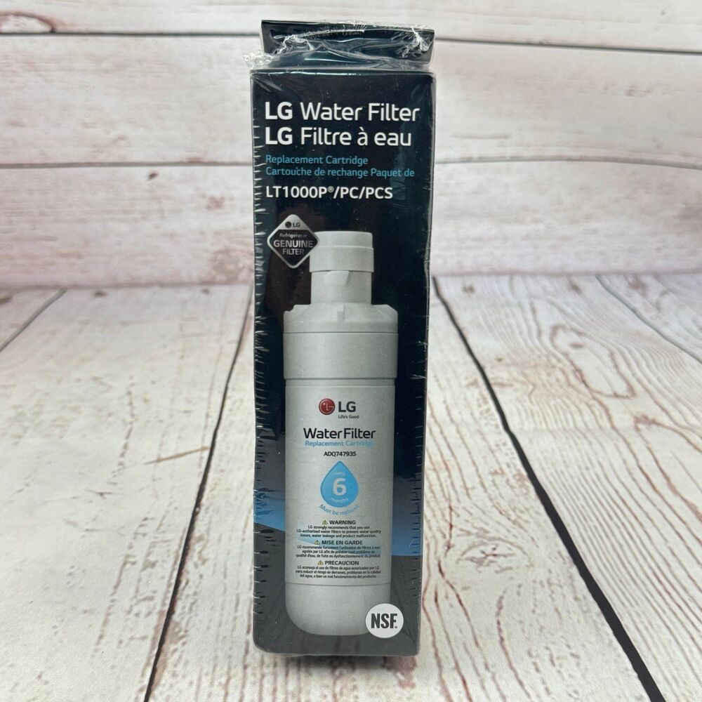 LG LT1000P Refrigerator Water Filter NSF42/53/401 ADQ74793501 New